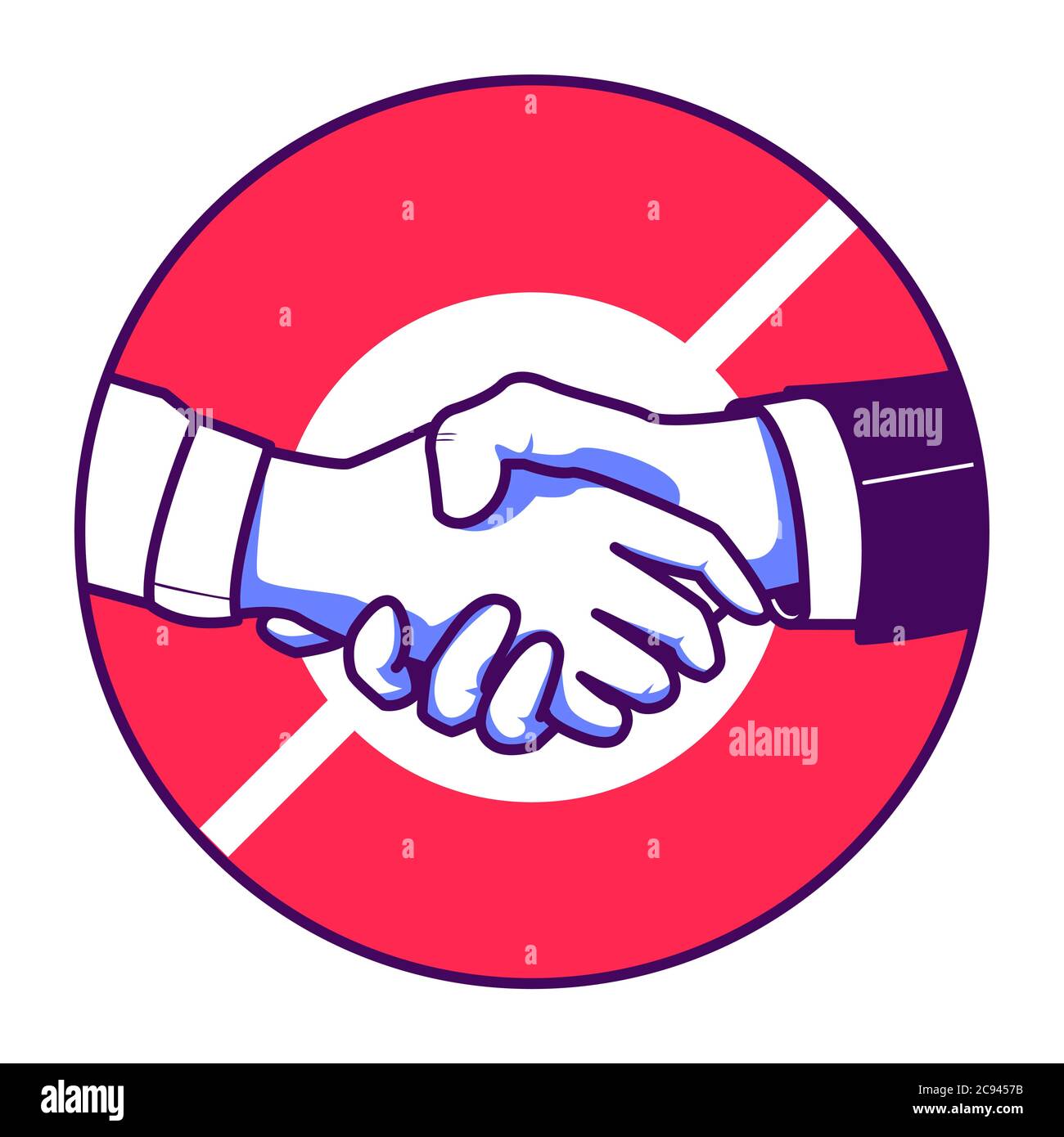 Premium Vector  Handshake icon. hand gesture emoji vector illustration.