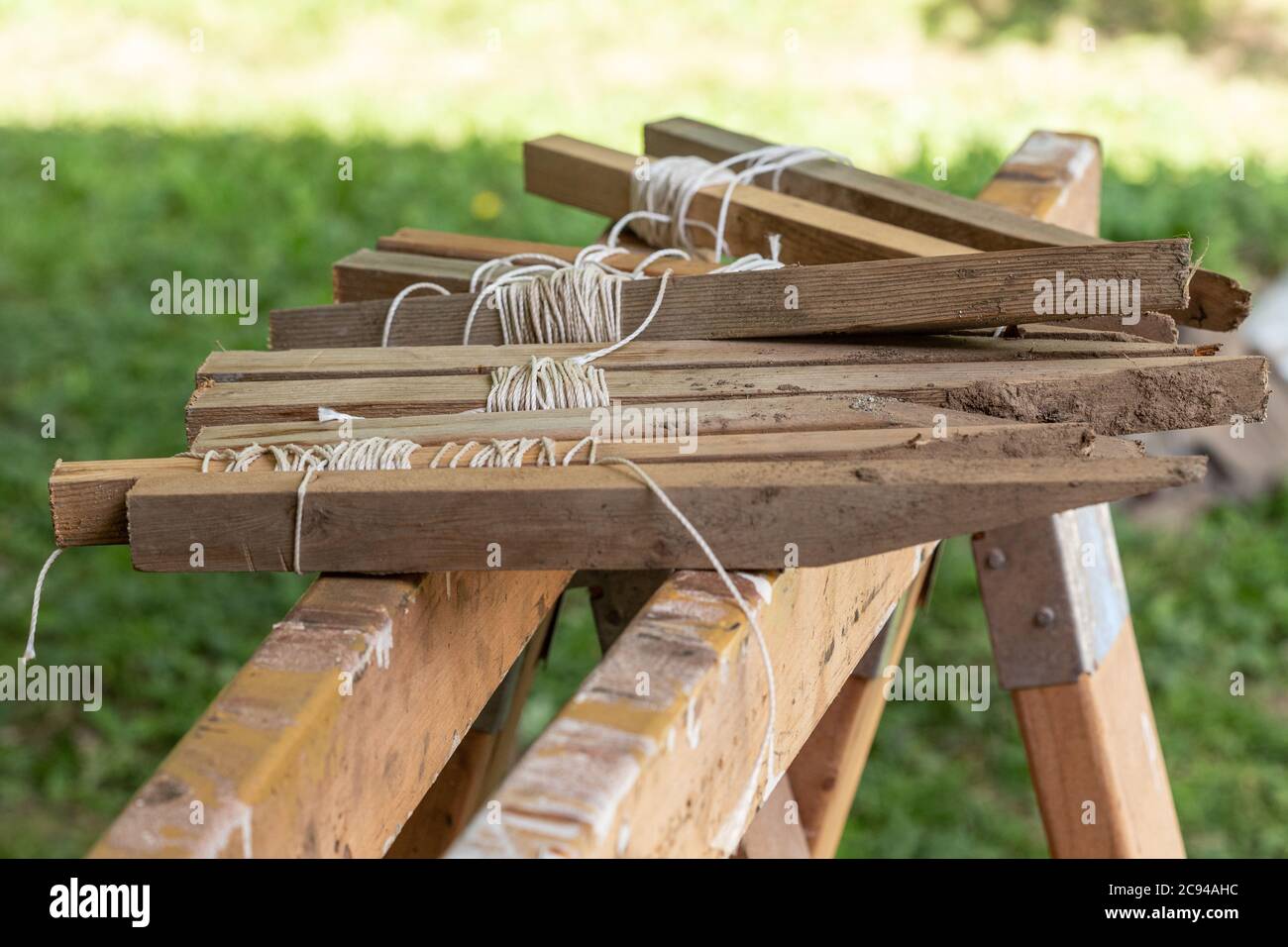 Wooden stakes hires stock photography and images Alamy
