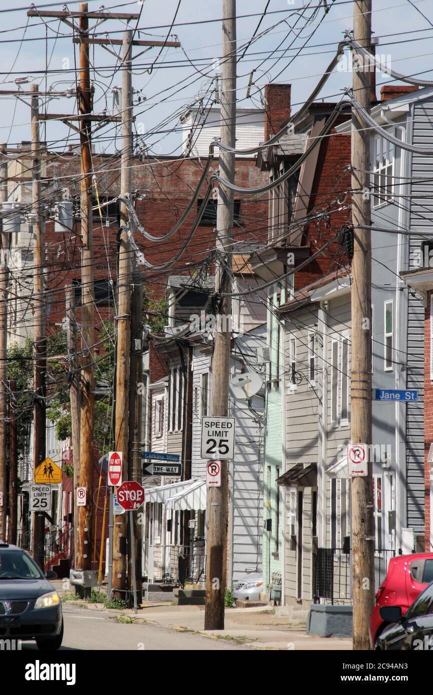 Historic South Side, Pittsburgh, Pennsylvania Stock Photo Alamy