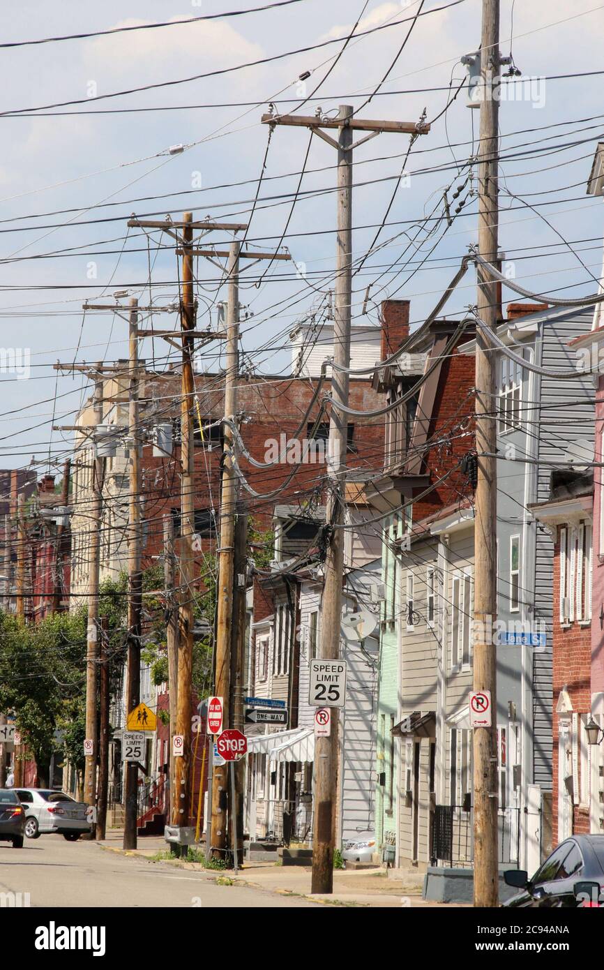 Historic South Side, Pittsburgh, Pennsylvania Stock Photo Alamy