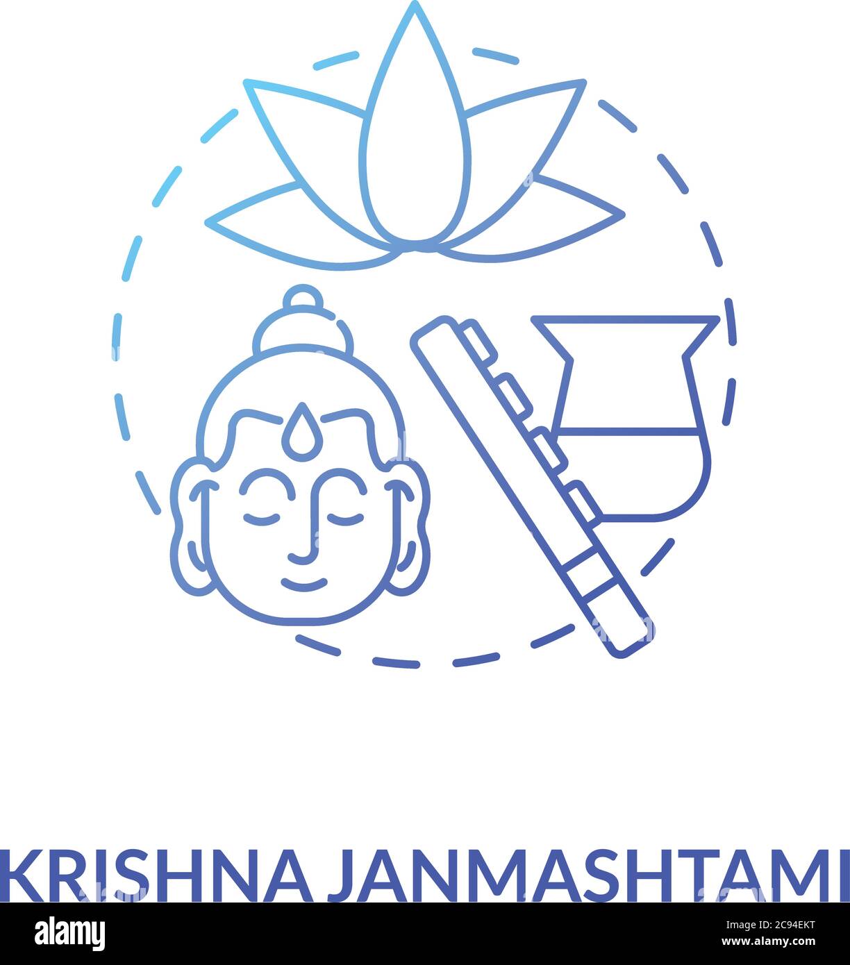 Premium Vector | Coloring page line drawing krishna janmashtami day-saigonsouth.com.vn