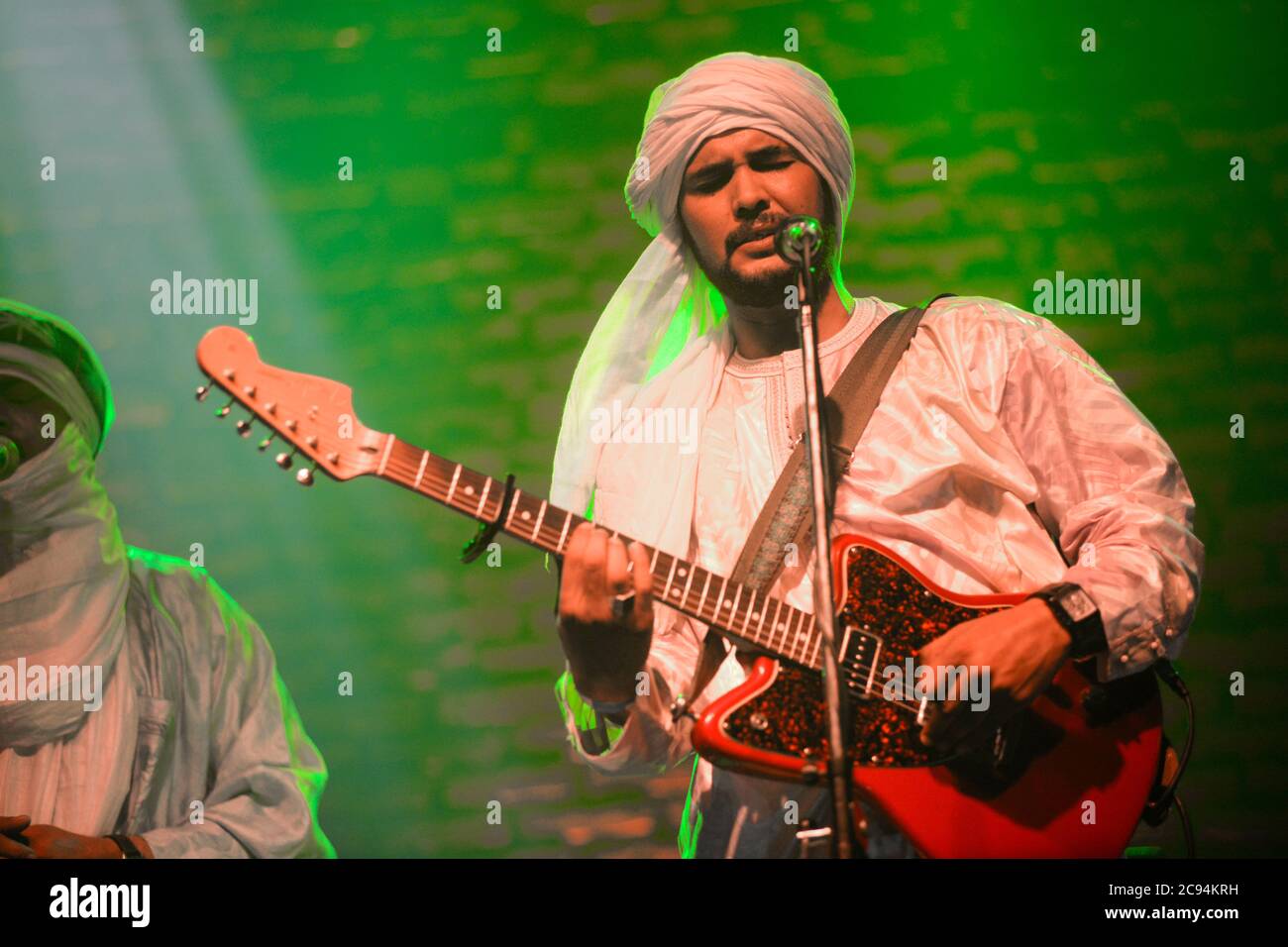 Tinariwen, tuareg blues and rock band from Mali Stock Photo