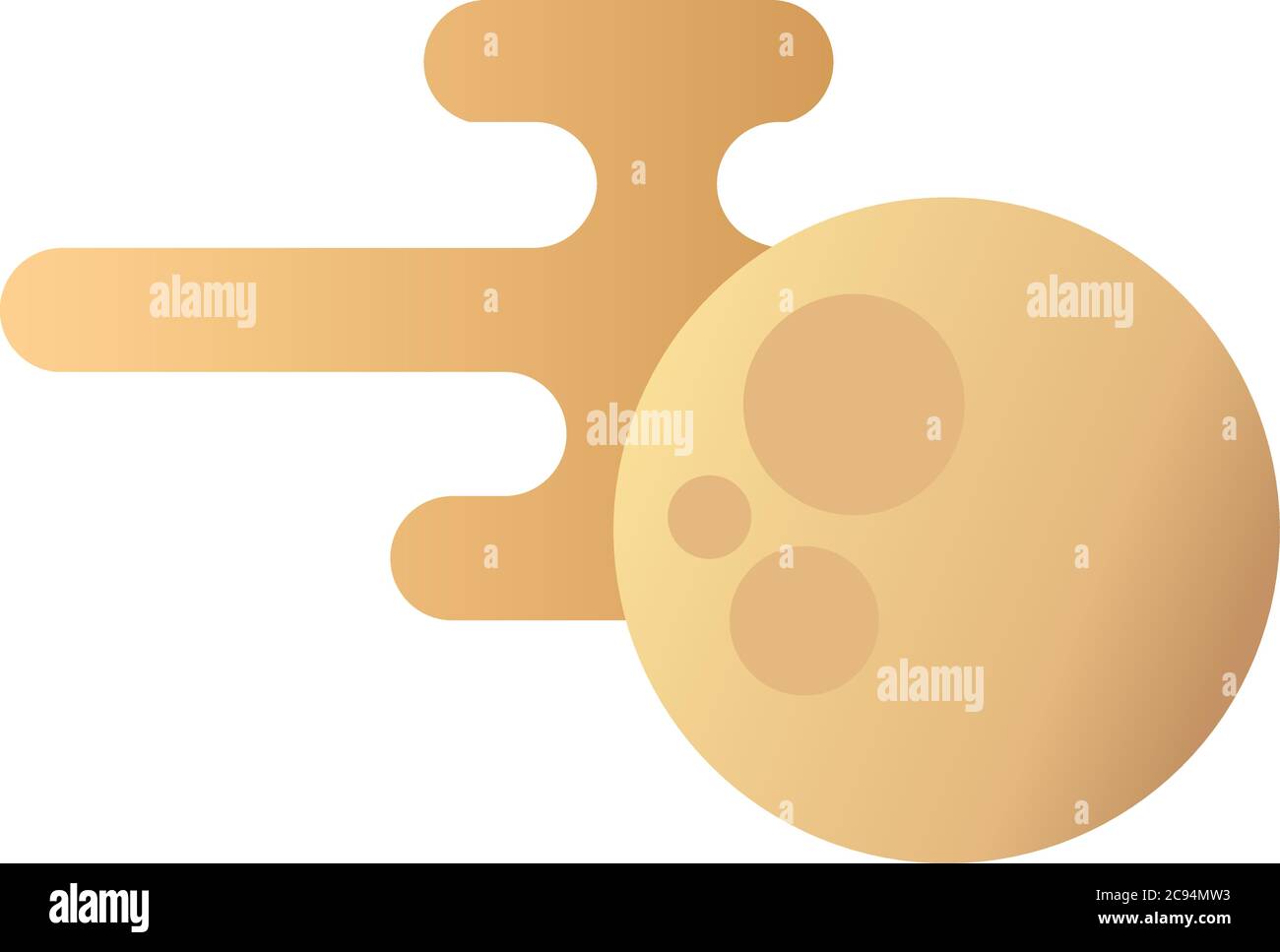 mid autumn festival moon icon vector illustration design Stock Vector ...