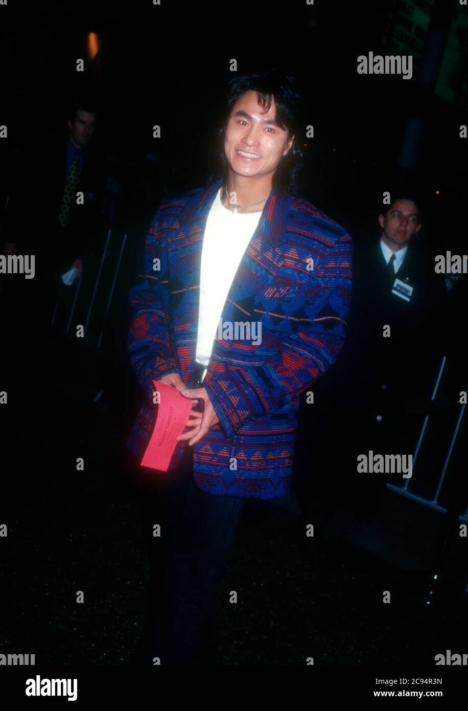 Century City, California, USA 7th February 1996 Actor Robin Shou attends Universal Pictures 'Happy Gilmore' Premiere on February 7, 1996 at Cineplex Odeon Century Plaza Cinemas in Century City, California, USA. Photo by Barry King/Alamy Stock Photo Stock Photo