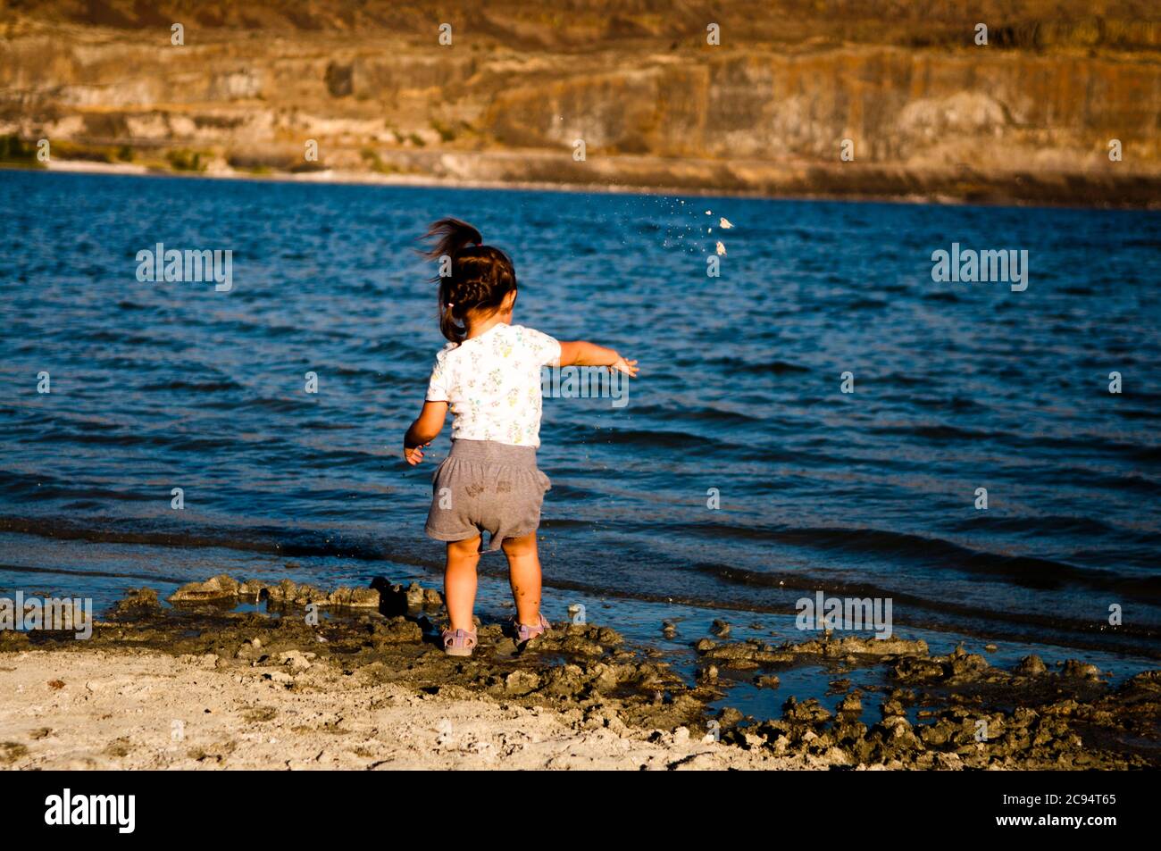 Soap Lake Washington Stock Photo Alamy