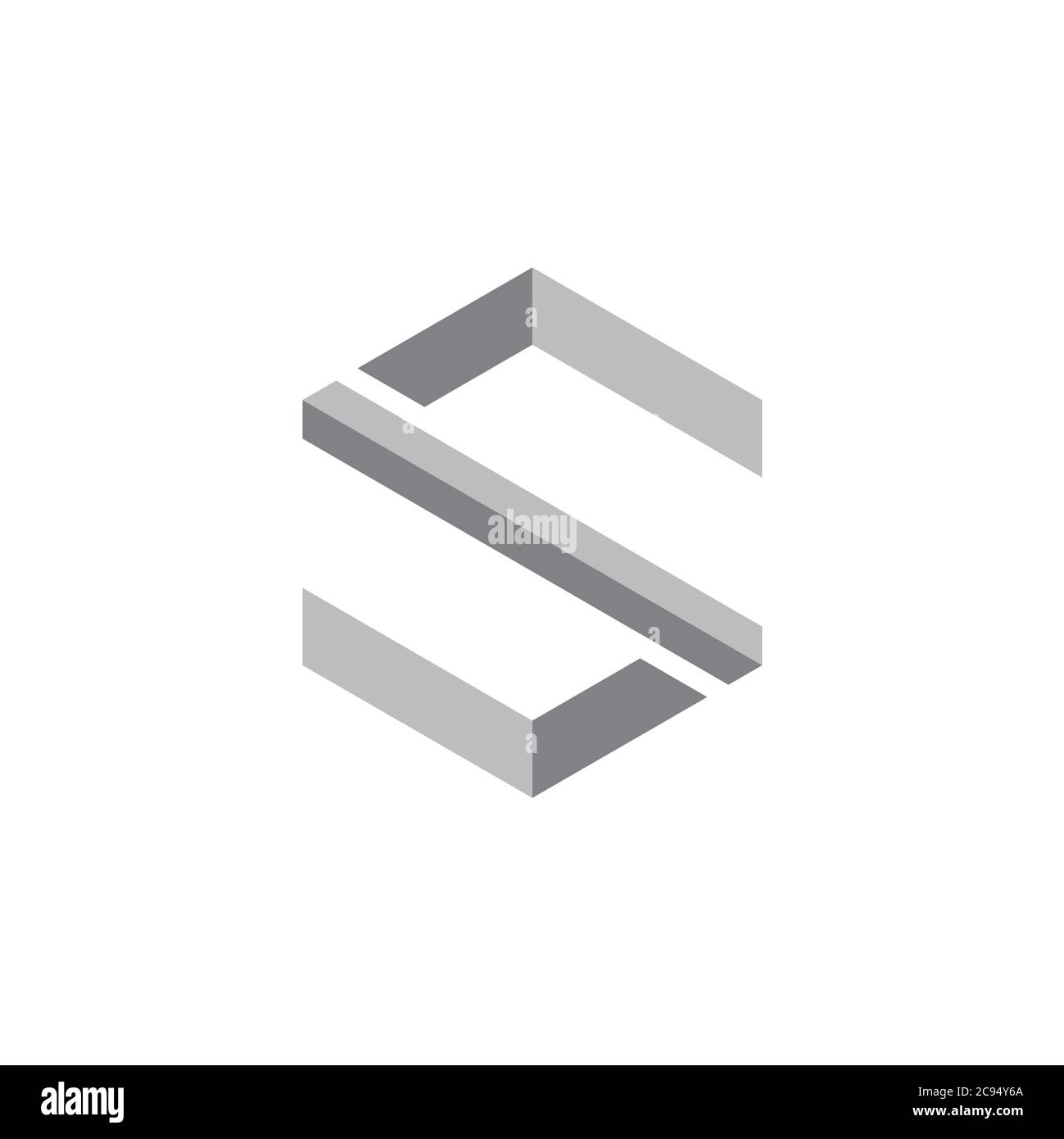 Letter S 3d Stock Vector Images - Alamy