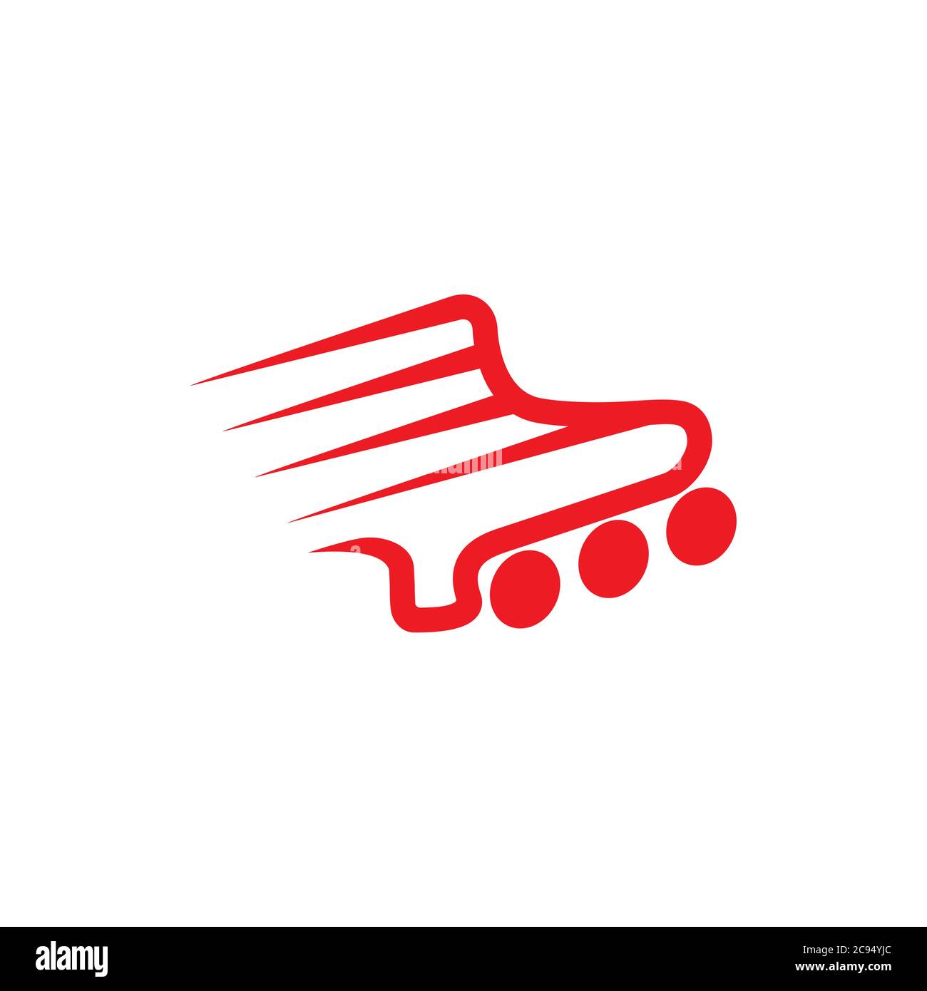 stripes fast inline skate line logo vector Stock Vector Image & Art Alamy