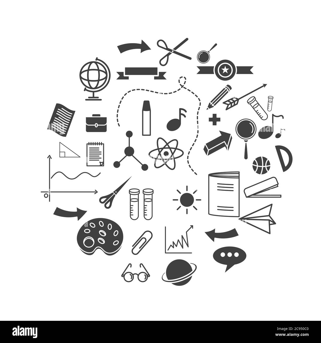 Back to school element icon vector illustration design Stock Vector Image \u0026  Art - Alamy, image size:1300x1390