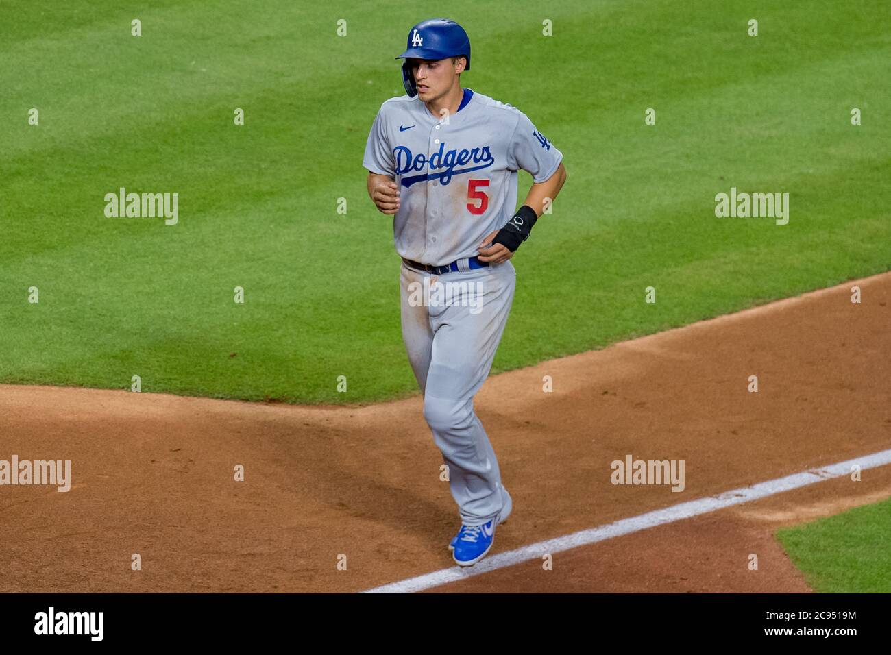 Corey Seager Dodgers Metal Print by Kurt Miller - Pixels