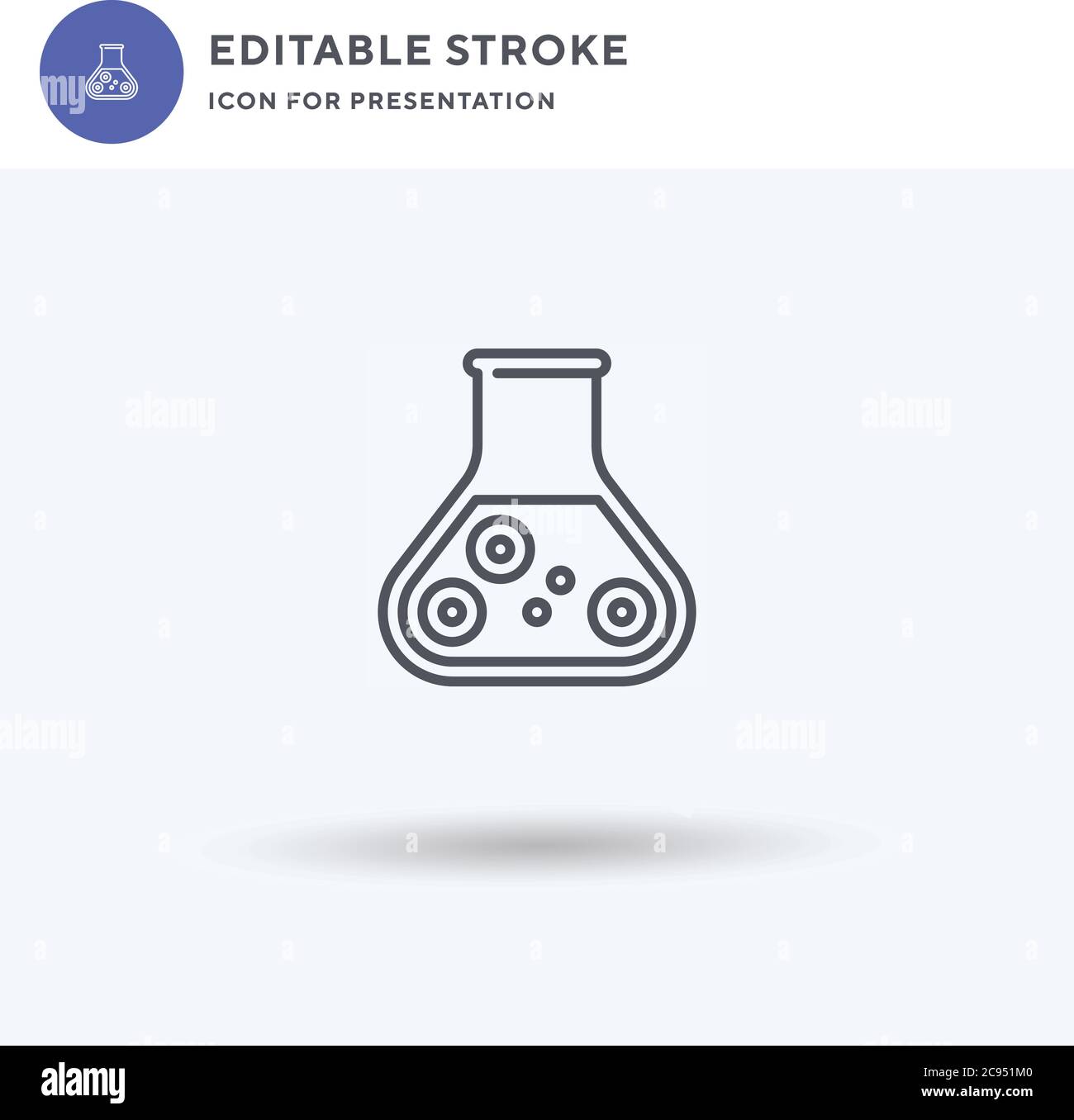Algae icon vector, filled flat sign, solid pictogram isolated on white, logo illustration. Algae icon for presentation. Stock Vector