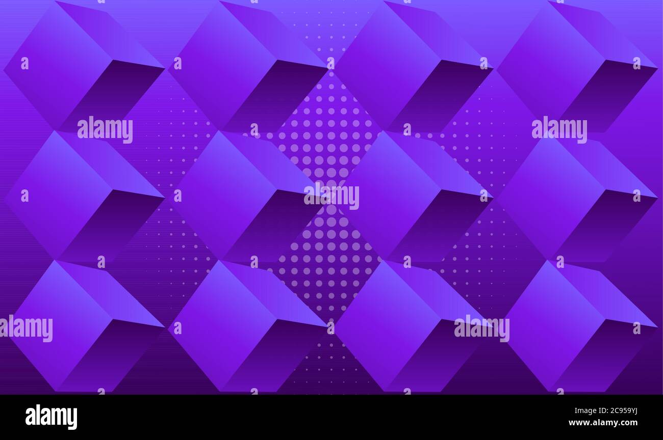 digital textile design of boxes on abstract background Stock Vector