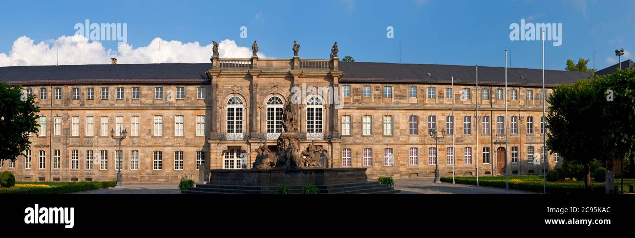 geography / travel, Germany, Bavaria, Bayreuth, new castle, Additional-Rights-Clearance-Info-Not-Available Stock Photo