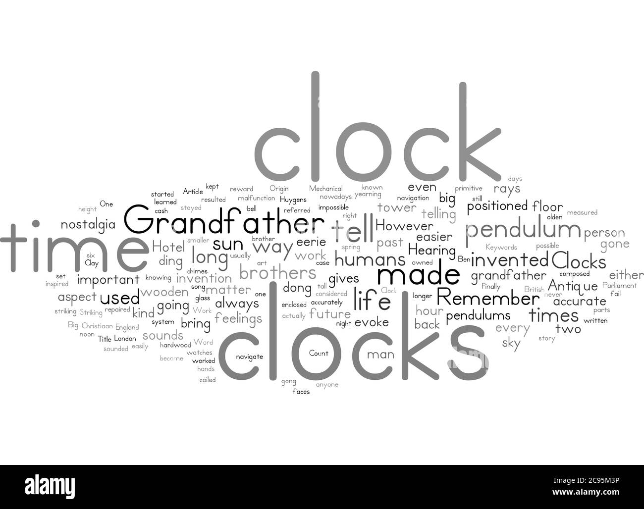 Grandfather Clock Black and White Stock Photos & Images Alamy