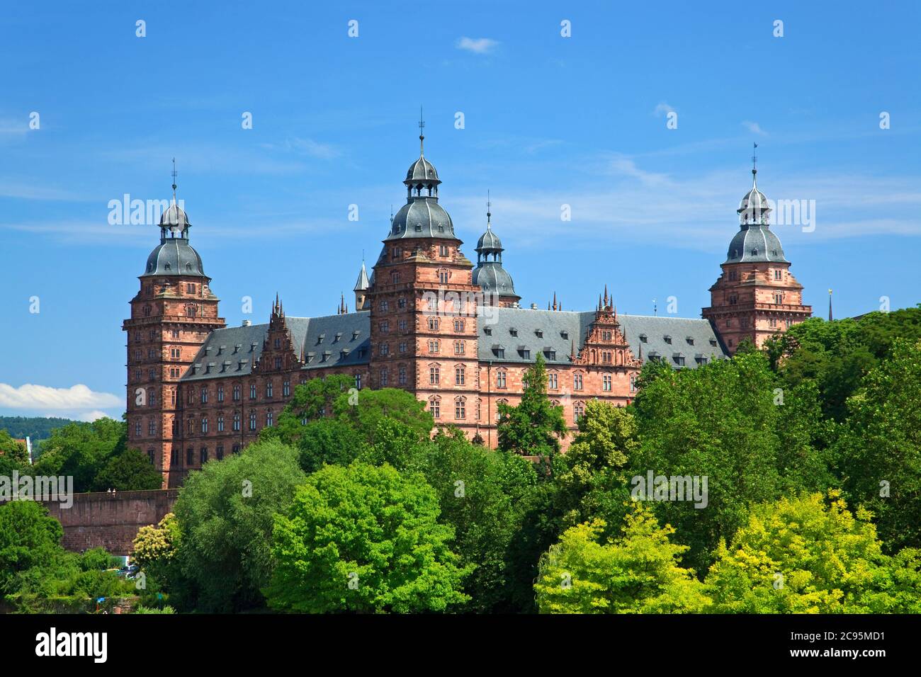 geography / travel, Germany, Bavaria, Aschaffenburg, Johannisburg