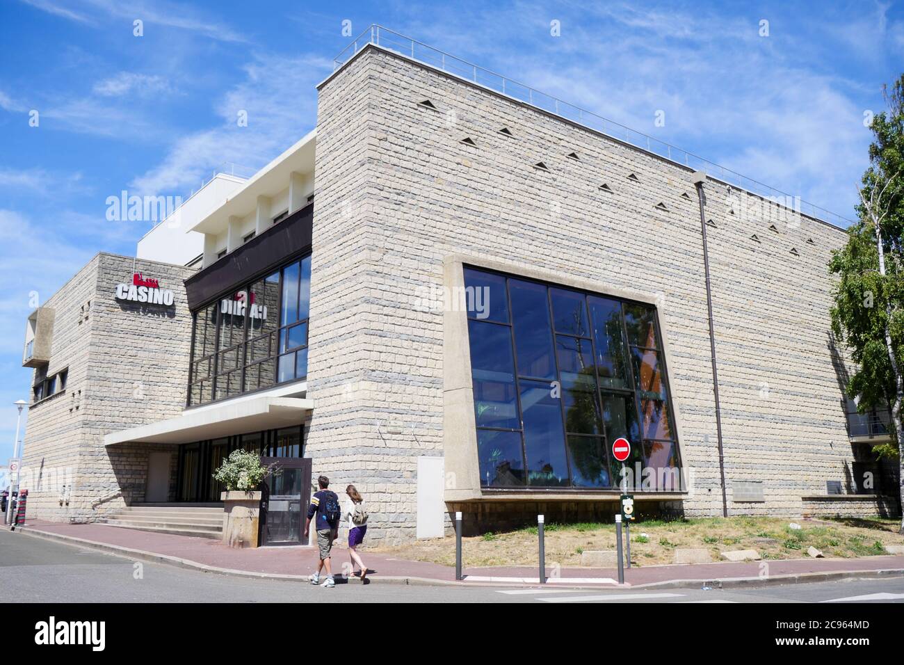 The Grand Casino - Partouche group, Dieppe, Seine-Maritime, Normandy, France Stock Photo