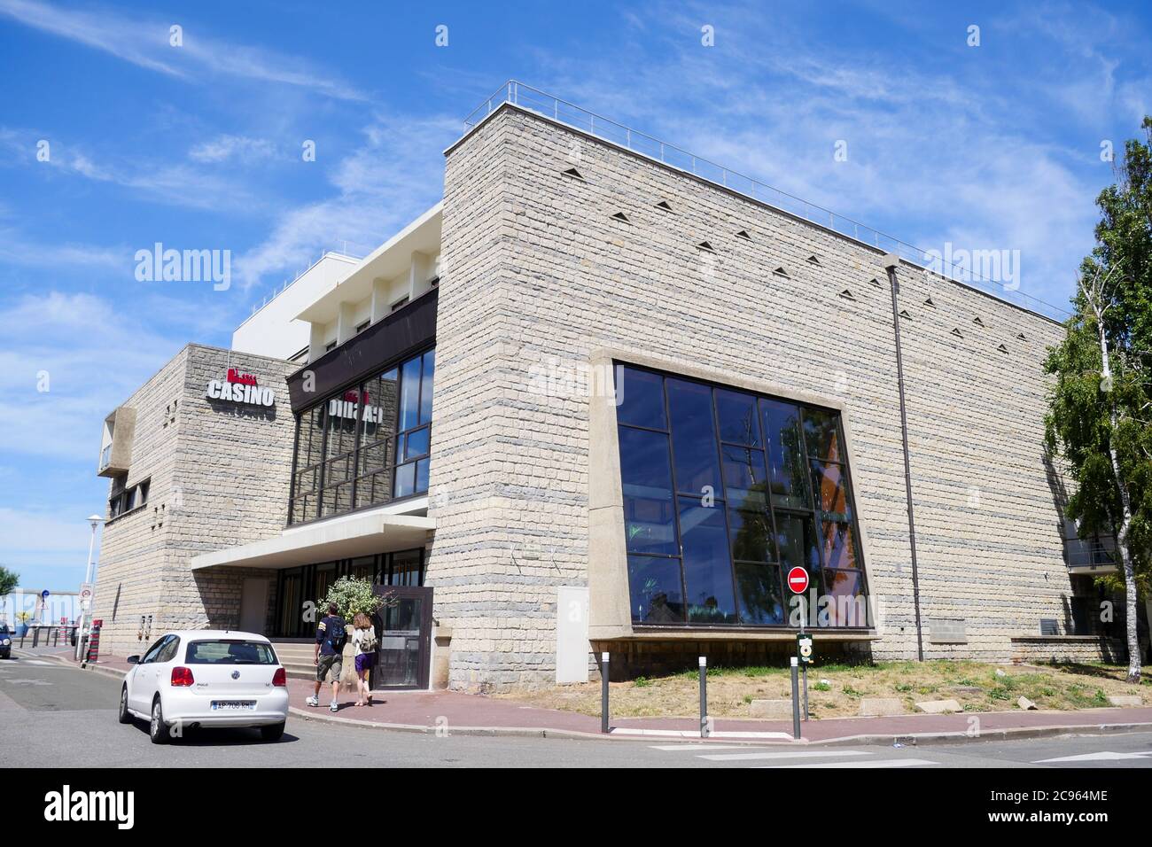The Grand Casino - Partouche group, Dieppe, Seine-Maritime, Normandy, France Stock Photo