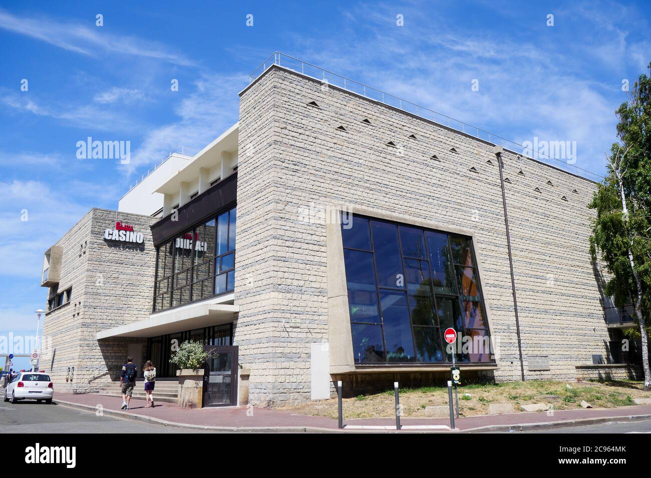 The Grand Casino - Partouche group, Dieppe, Seine-Maritime, Normandy, France Stock Photo