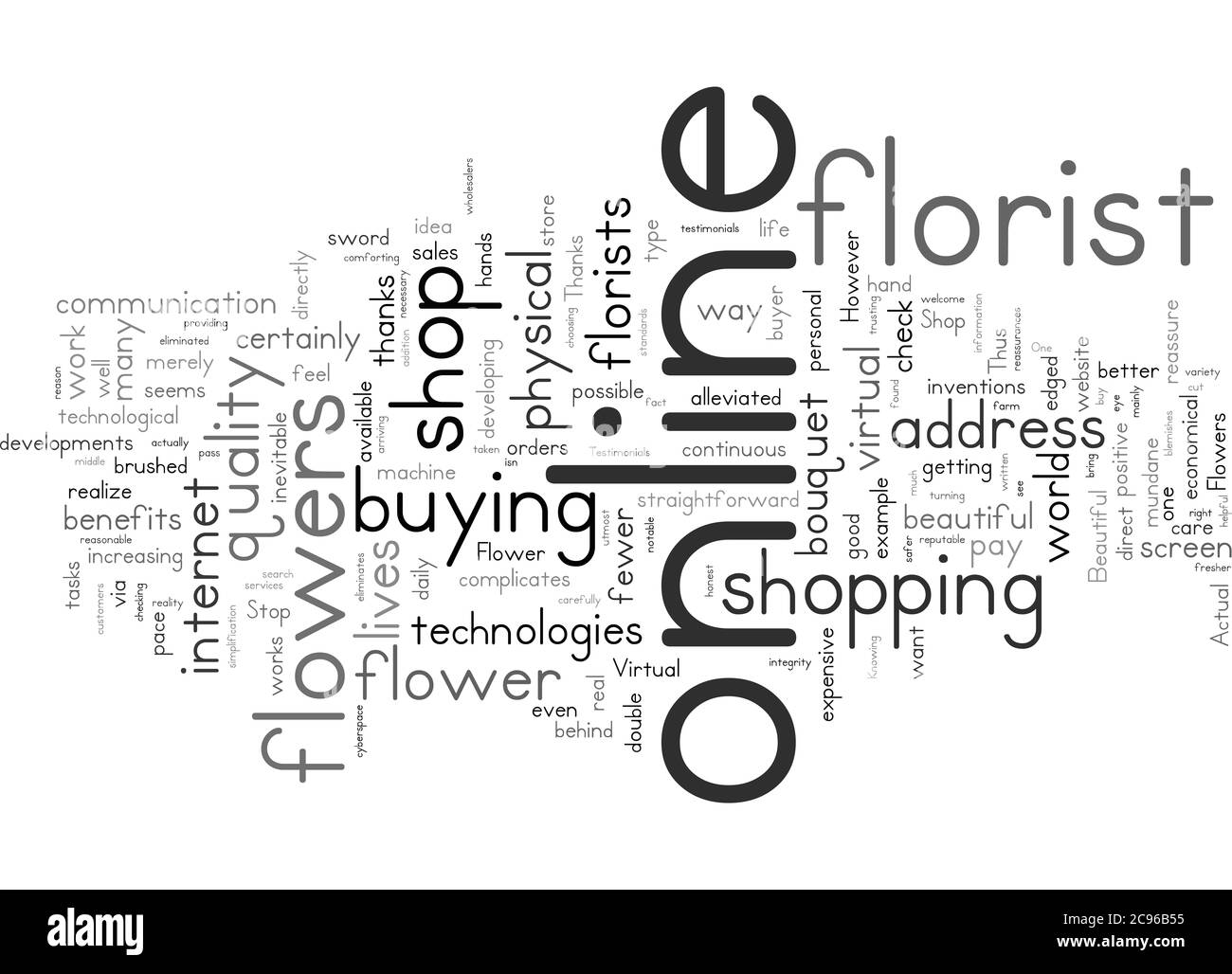 Flower Shop Black And White Stock Photos Images Alamy