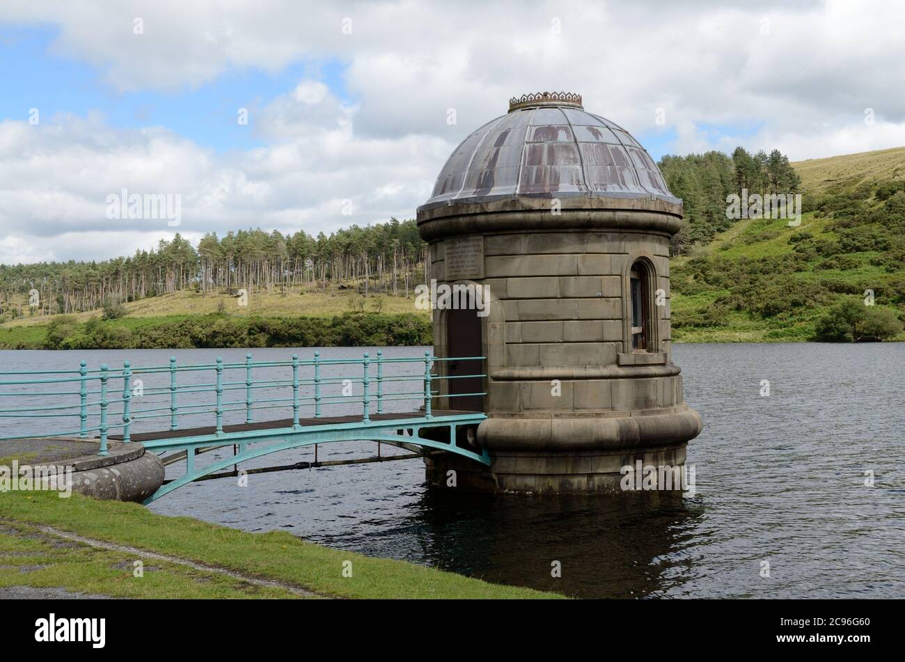 Pump House Upper Lliw Reservoir opened in 1894 Upper Swansea Valley