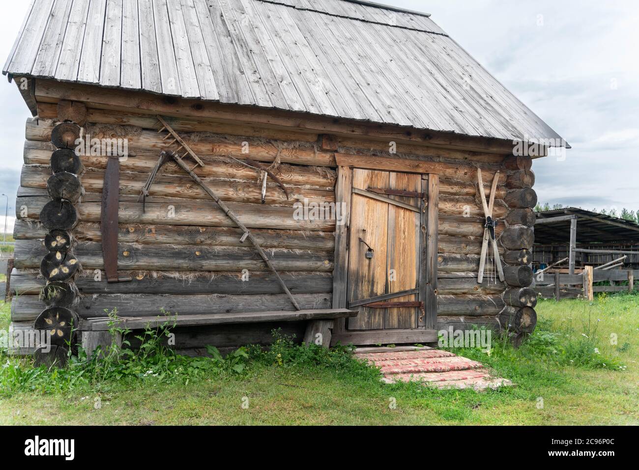 The Old Traditional Village In Kazan Region Stock Photo - Alamy