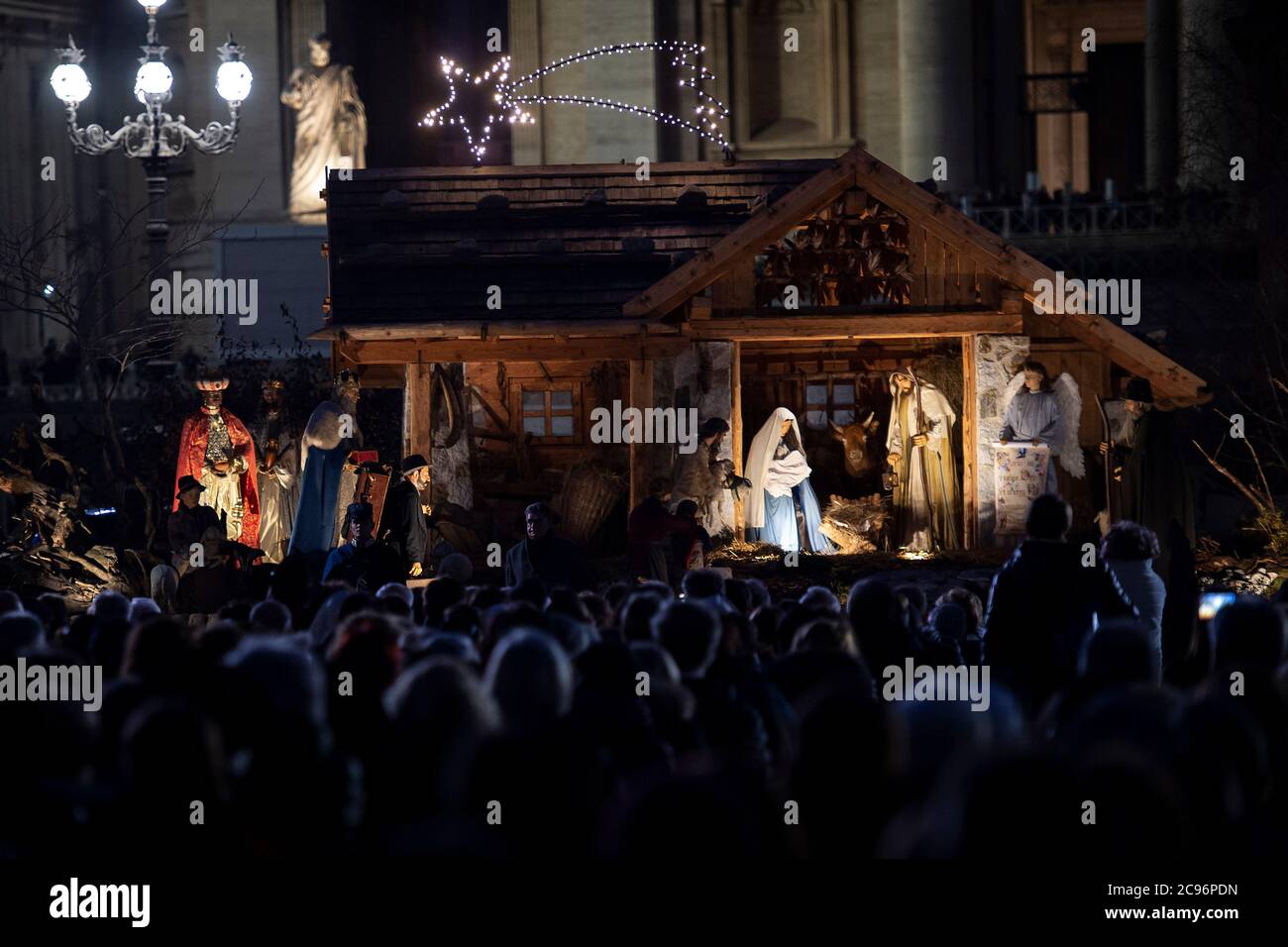 Inauguration of the Vatican's Christmas tree and crib in St. Peter's