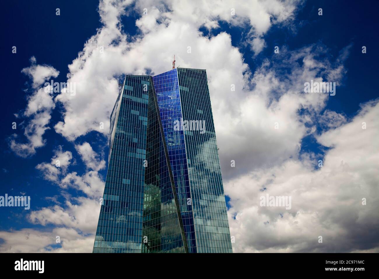 European Central Bank, ECB, Germany, Hesse, Frankfurt am Main Stock Photo