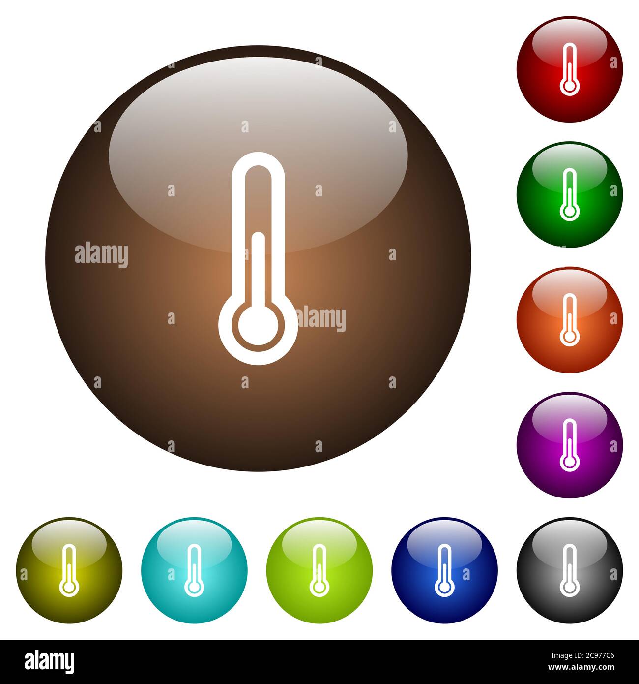 Farenheit thermometer Stock Vector Images - Alamy