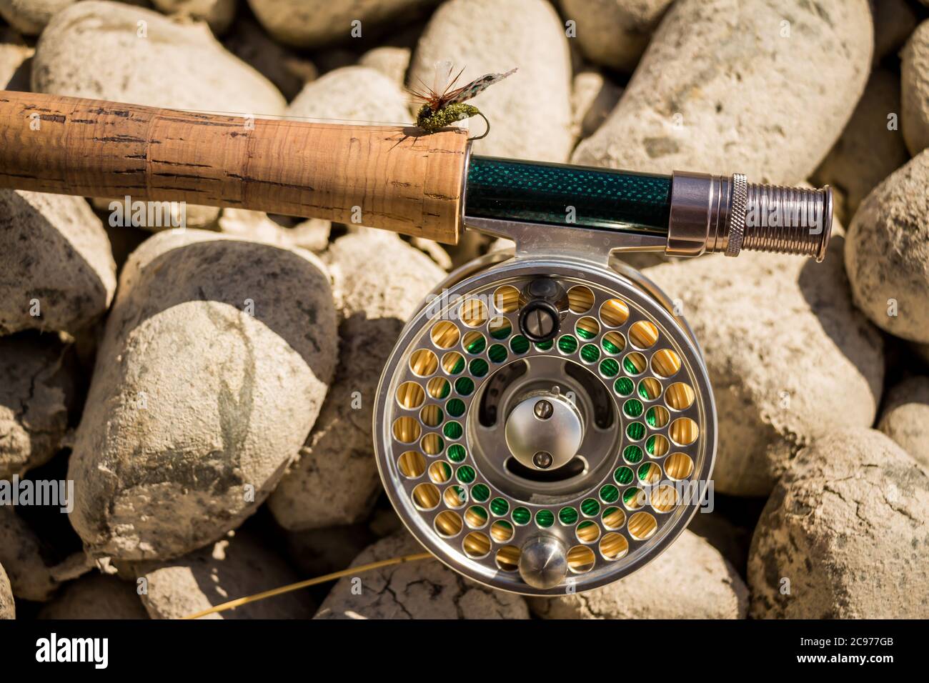 Hardy fishing reel hi-res stock photography and images - Alamy
