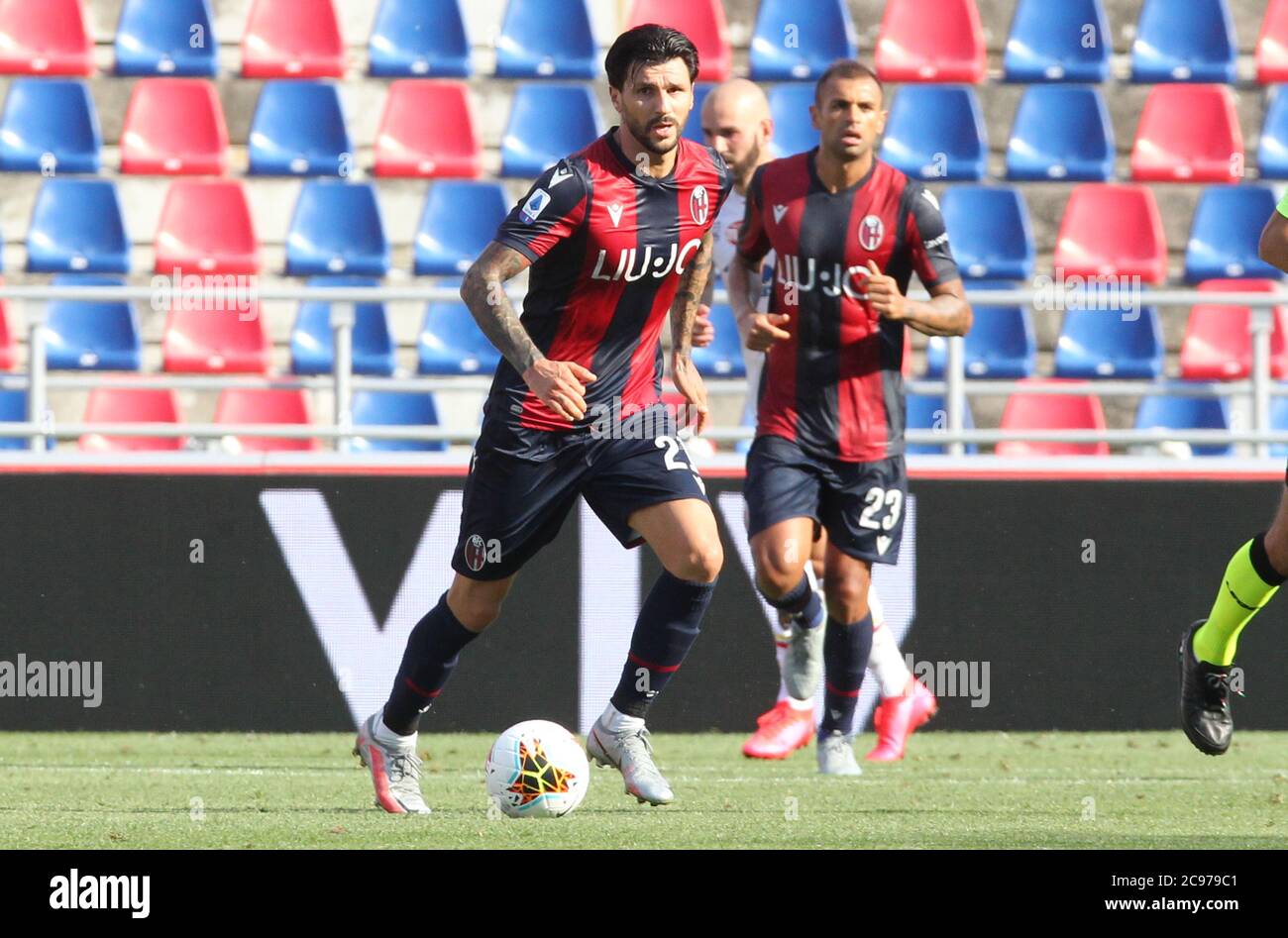 Calcio Serie A Bologna Fc Roberto Soriano During Bologna Fc Italian Soccer Serie A Season 2019 2020 Italian Serie A Soccer Match Bologna Italy Stock Photo Alamy