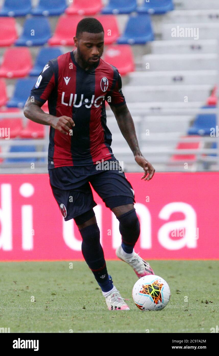 Bologna, Italy. 1st Jan, 2020. Bologna, Italy, 01 Jan 2020, Calcio serie A - Bologna FC - Stefano Denswil during Bologna FC italian soccer Serie A season 2019/2020 - italian Serie A soccer match - Credit: LM/Michele Nucci Credit: Michele Nucci/LPS/ZUMA Wire/Alamy Live News Stock Photo