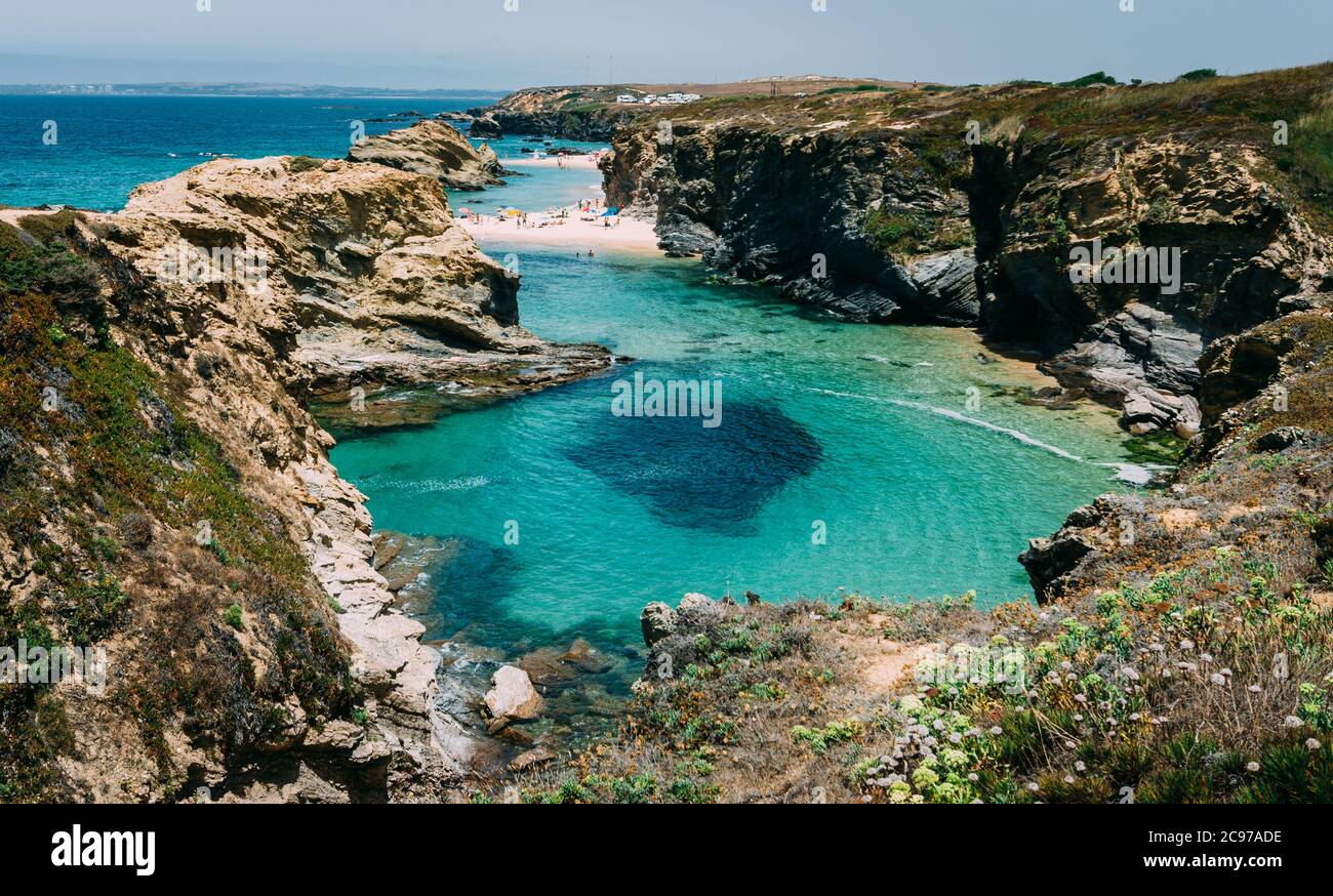 Praia Da Samoqueira Hi res Stock Photography And Images Alamy