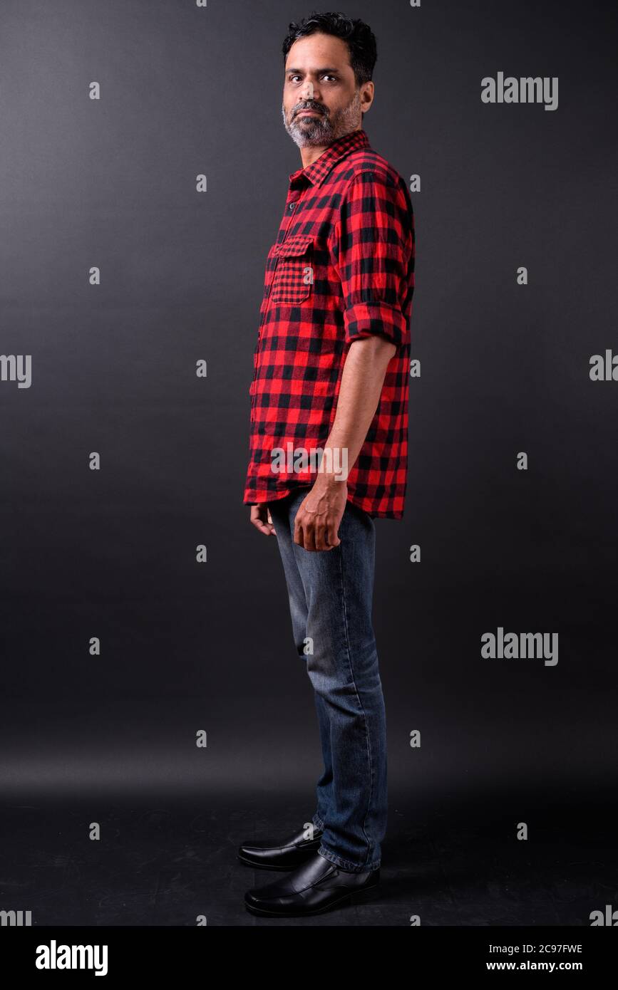 Indian mature man male hi-res stock photography and images - Alamy