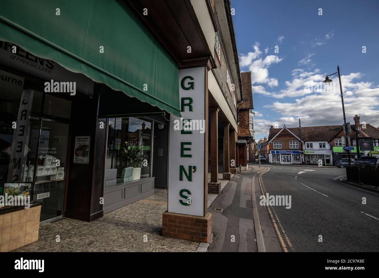 Pangbourne village, situated on the River Thames, in the county of Berkshire, England, United Kingdom Stock Photo