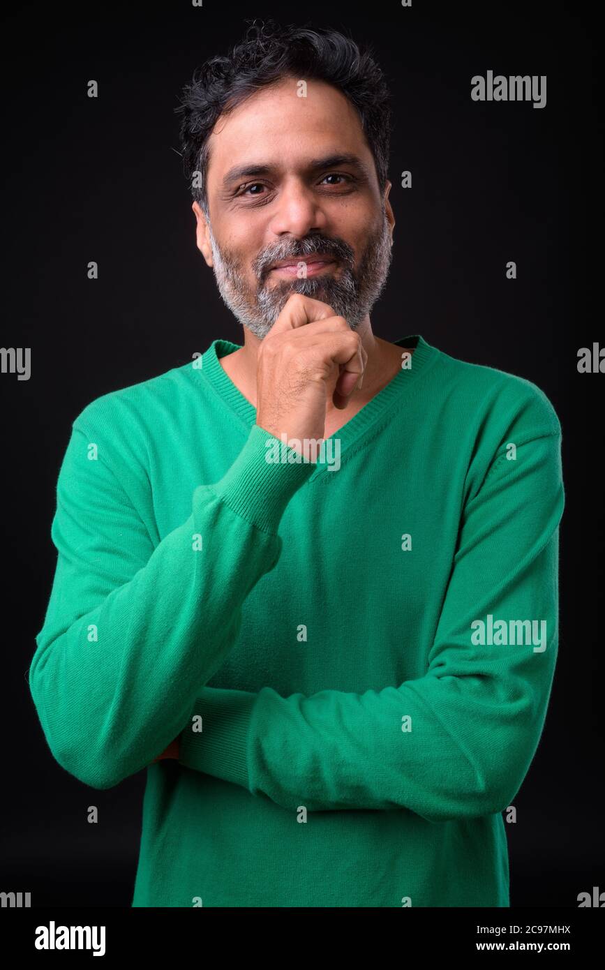 Long shot mature bearded hi-res stock photography and images - Alamy