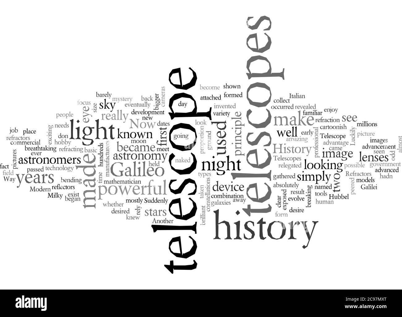 Galileo Galilei Telescope High Resolution Stock Photography and Images