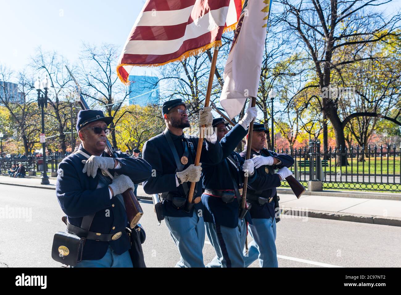 Massachusetts 54th regiment, hires stock photography and images Alamy