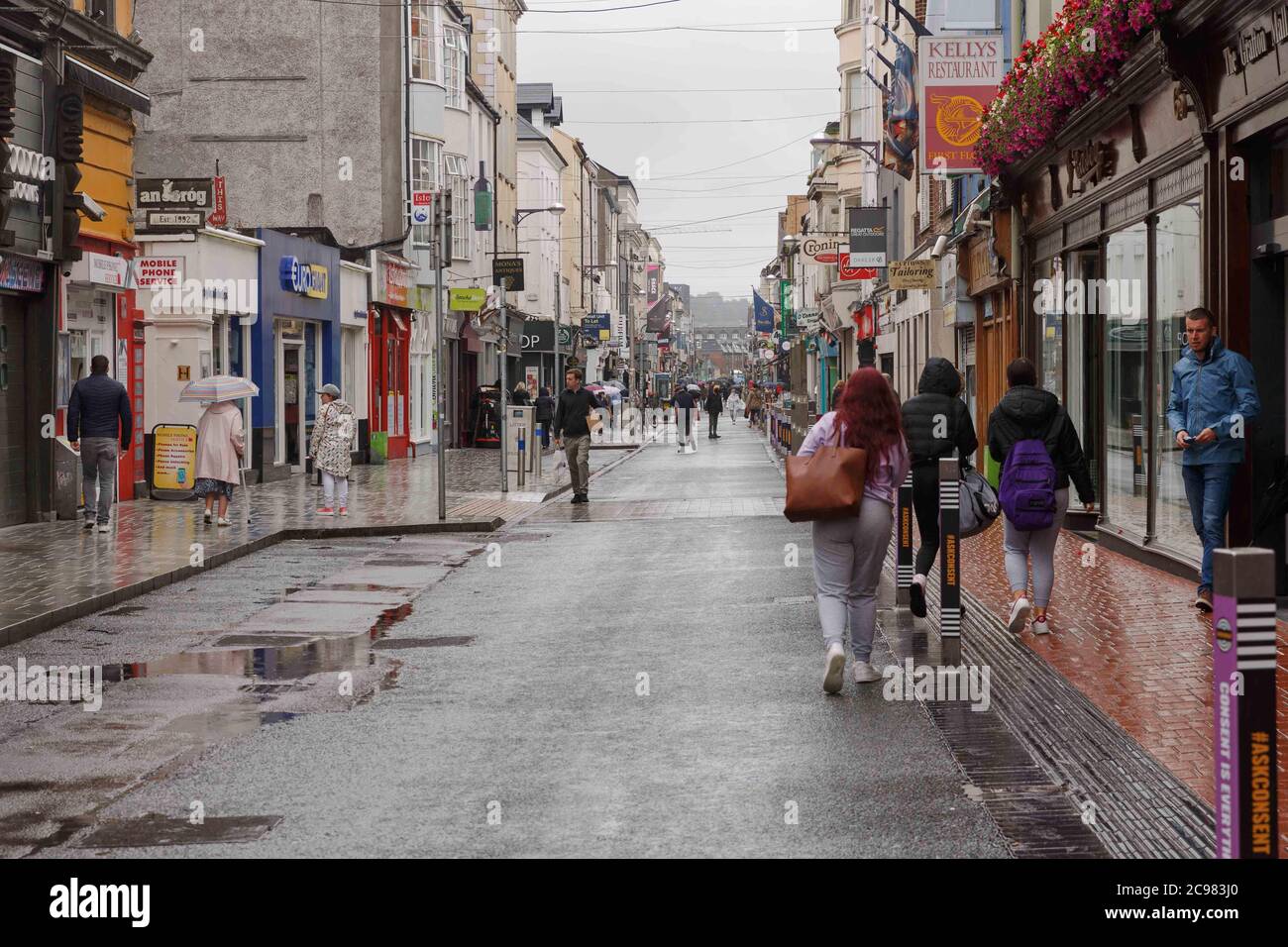 Cork Raining Cork, Ireland. 29th July, 2020. Heavy Rain in Cork City. There was a ...