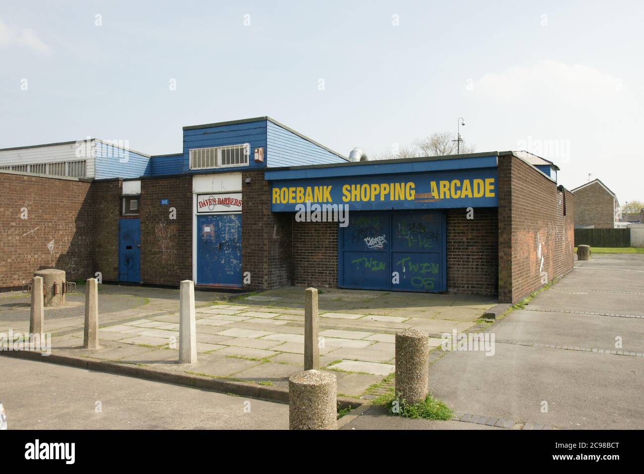 Roebank shopping centre, Bransholme, Hull Stock Photo Alamy
