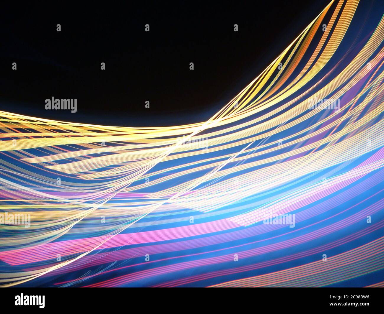 Illustration of Interleaving ray trace rhythm - perfect for a digital ...