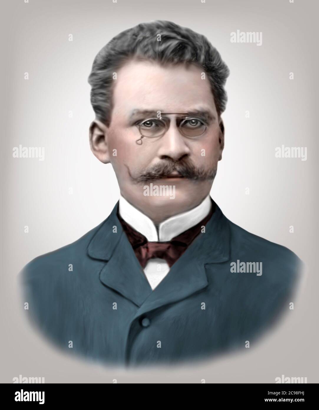 Hermann Minkowski 1864-1909 German Mathematician Stock Photo