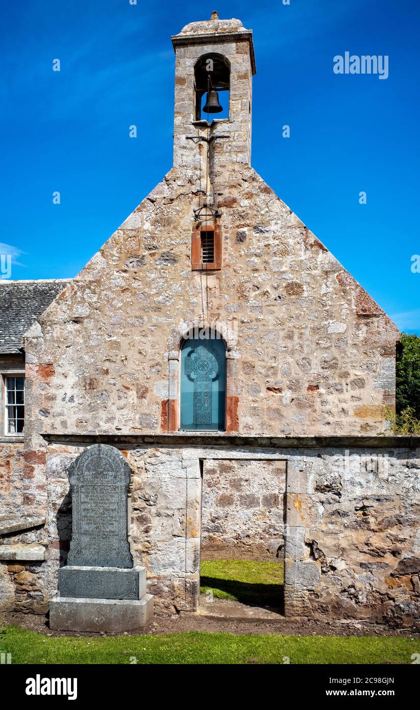 Morham Parish Church and graveyard, East Lothian, Scotland, UK. Stock Photo