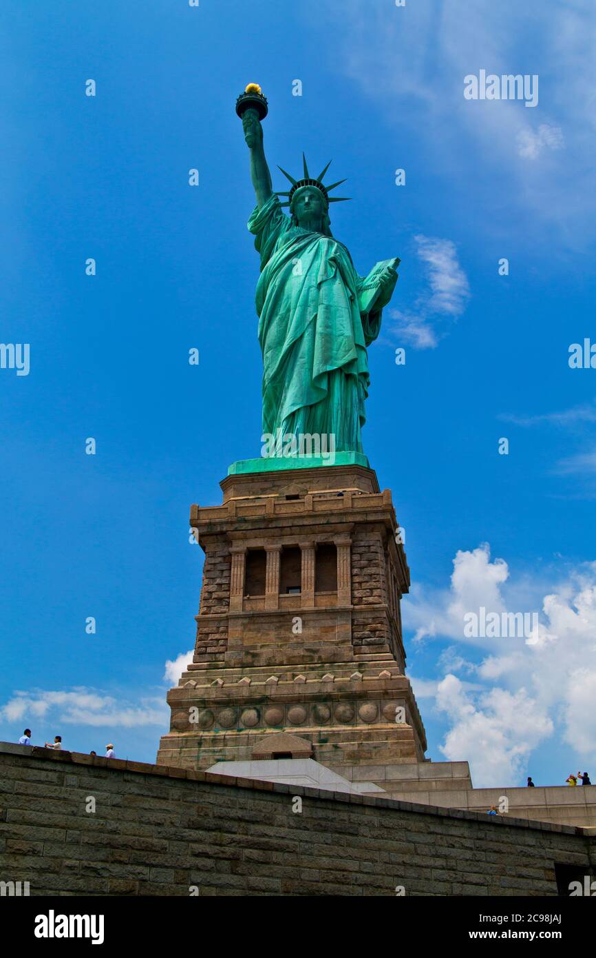 Statur of Liberty Liberty Island New York NY 2013 Stock Photo