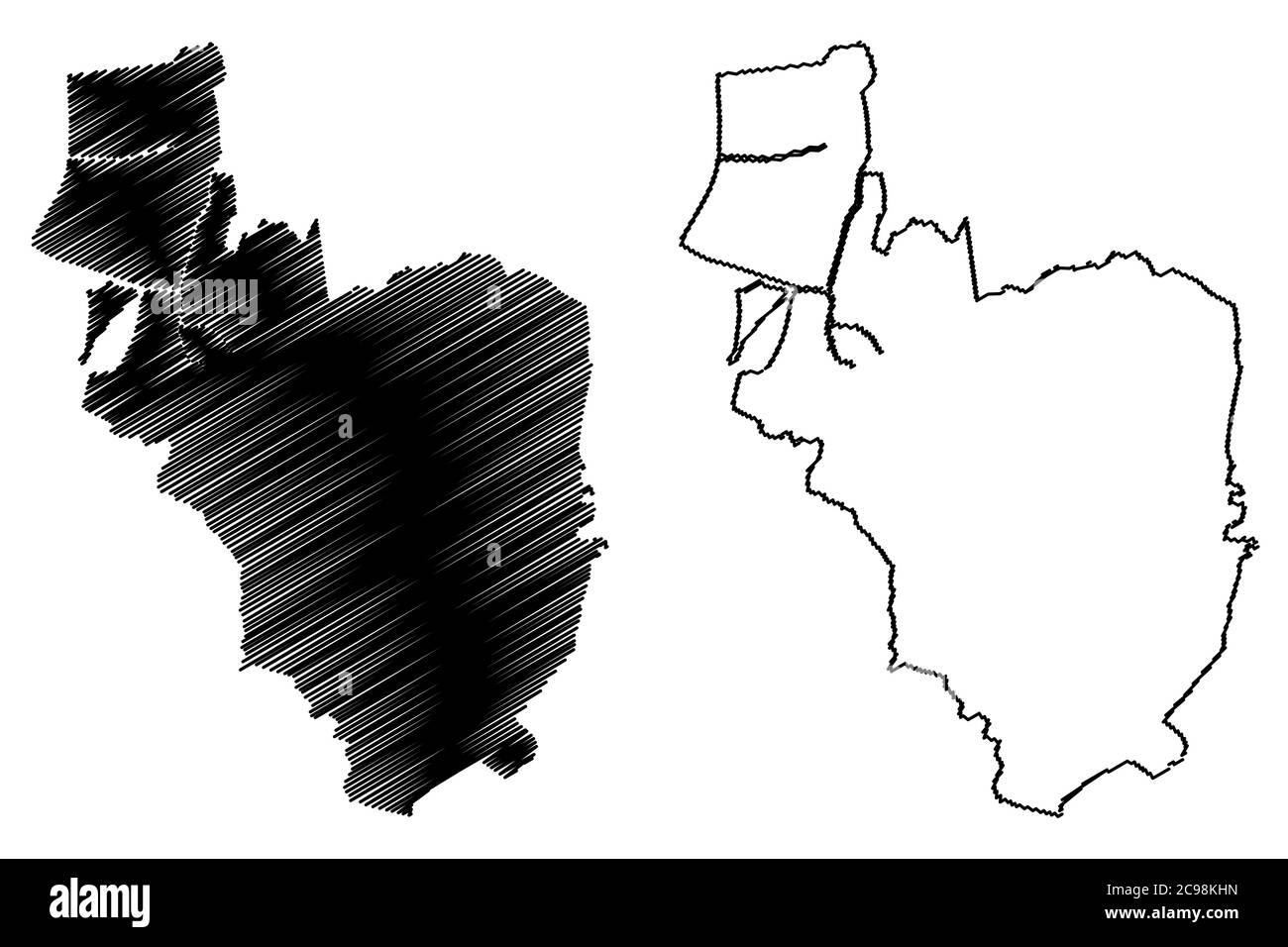 Map Of Parañaque City Paranaque City (Republic Of The Philippines, Metro Manila, National Capital  Region) Map Vector Illustration, Scribble Sketch City Of Paranaque Map  Stock Vector Image & Art - Alamy