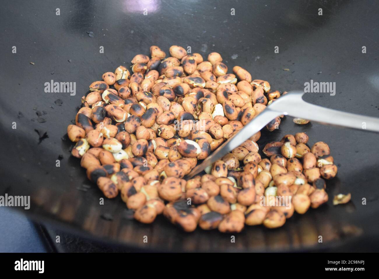 Homemade Roasting peanuts Stock Photo Alamy