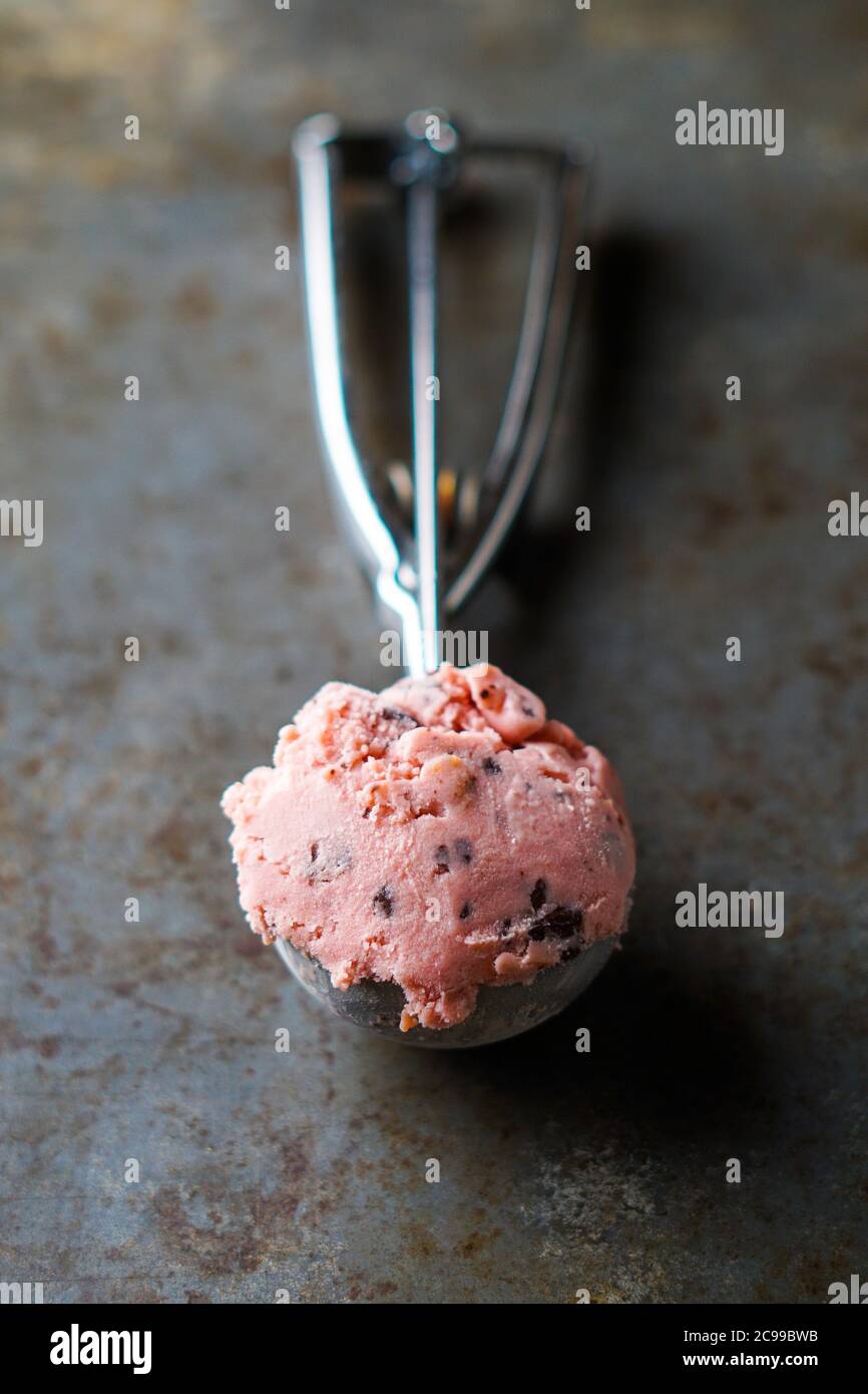 Fruit berry ice cream hi-res stock photography and images - Alamy