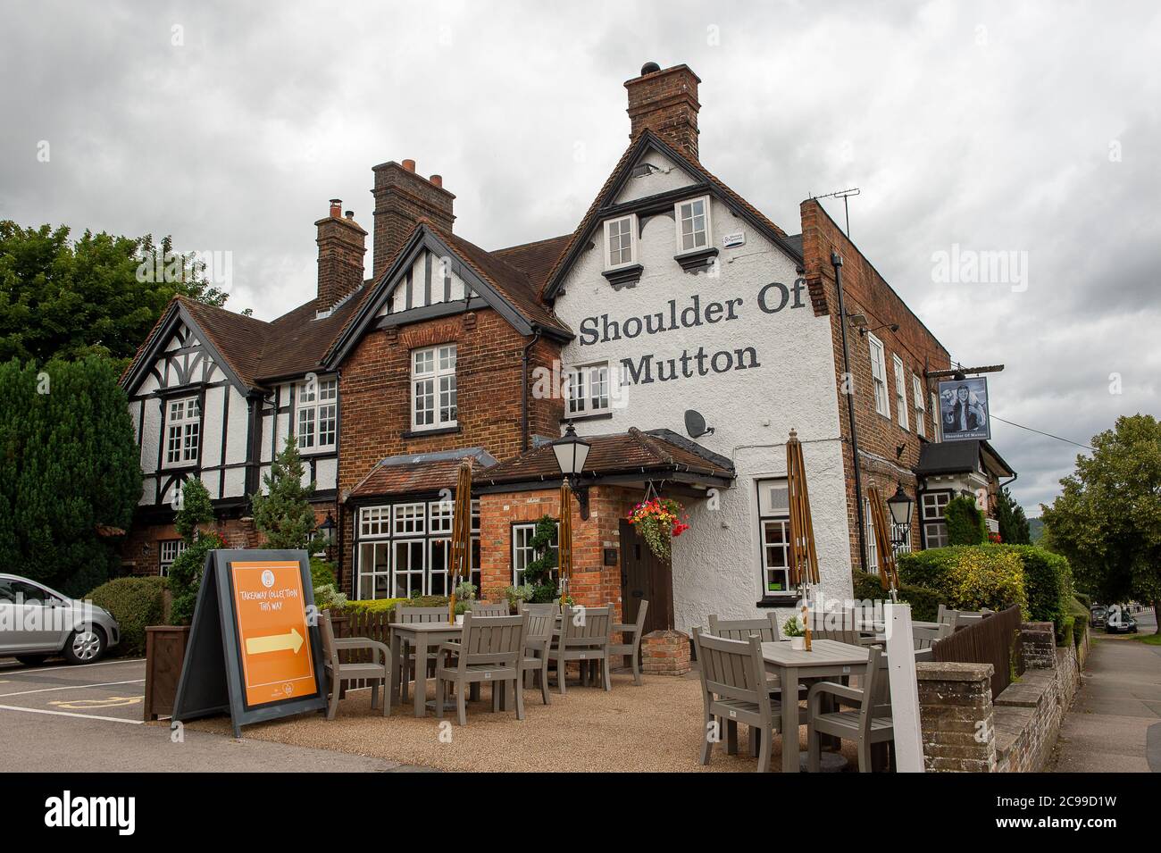 Wendover, Buckinghamshire, UK. 28th July, 2020. The Greene King