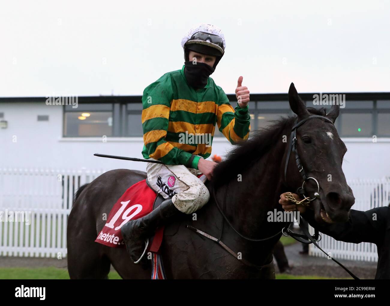 Early Doors and Mark Walsh after winning the Tote Galway Plate during day  three of the 2020 Galway Races Summer Festival at Galway Racecourse Stock  Photo - Alamy