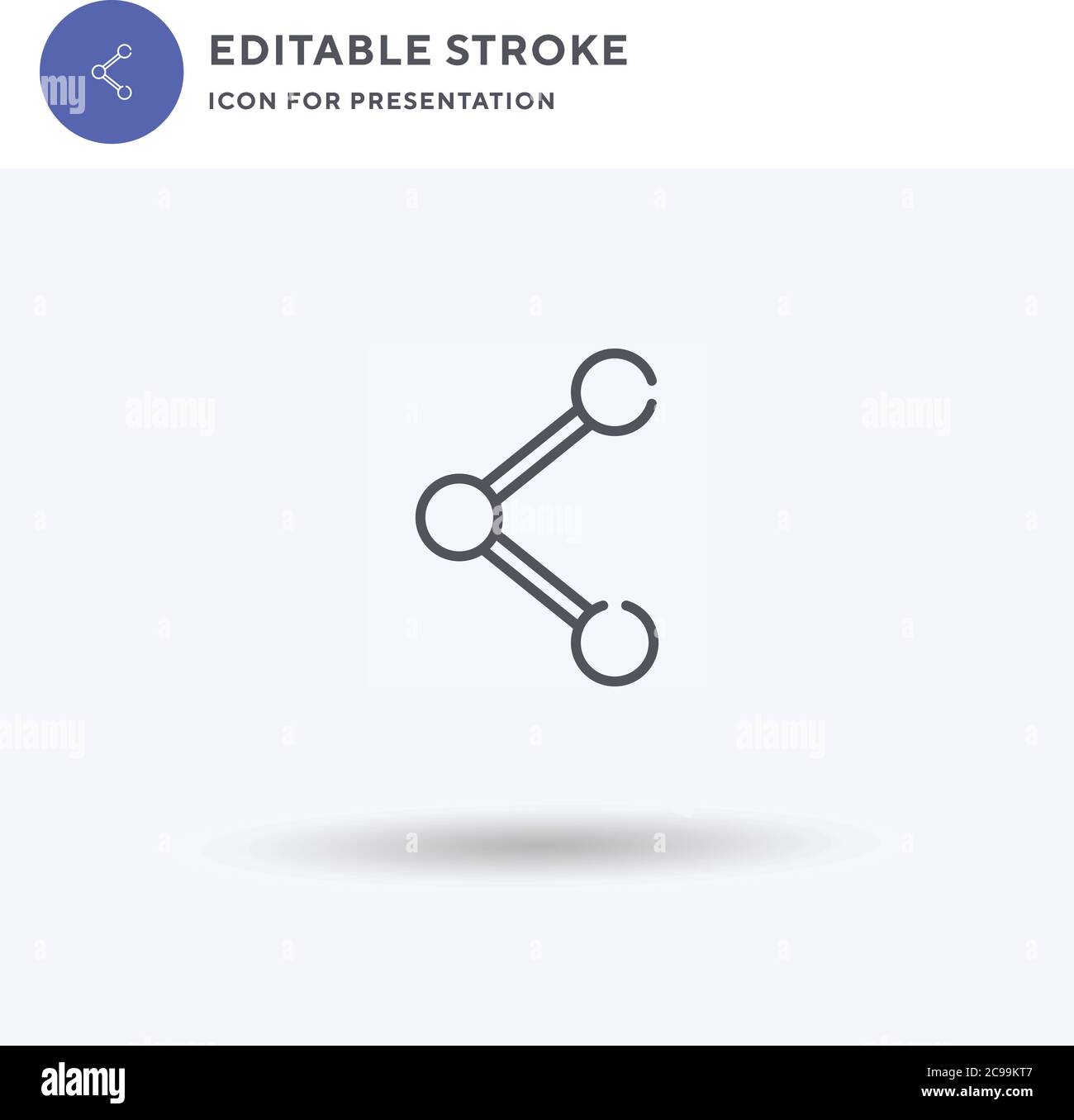 Sharpener icon vector, filled flat sign, solid pictogram isolated on white, logo illustration. Sharpener icon for presentation. Stock Vector
