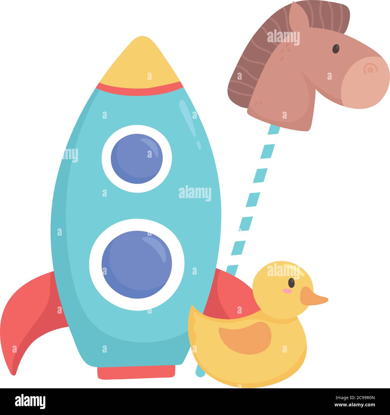 duck on a stick toy