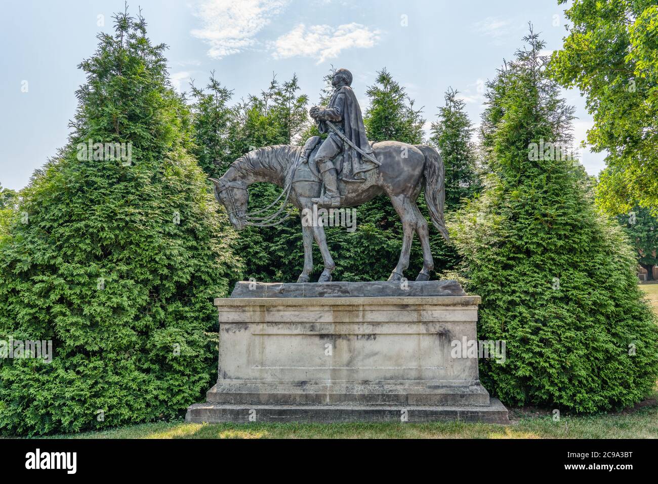 The Prayer at Valley Forge. General George Washington, winter 1777-78. Copy  of engraving by John C. McRae after Henry Brueckner, published 1866., 1931  - 1932; General notes: Use War and Conflict Number, image size:1300x956